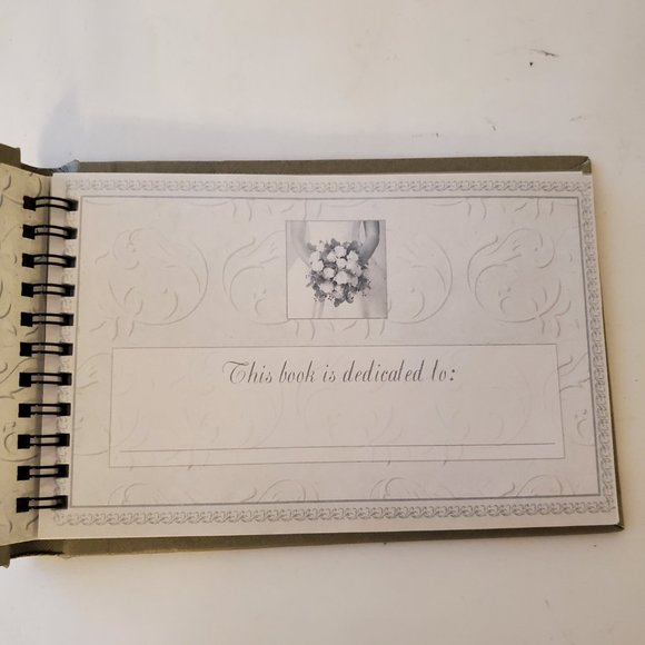 OUR WEDDING HANDMADE PAPER PHOTO ALBUM - Picture 2 of 6